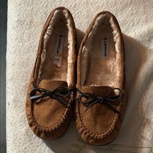 Moccasin slip on